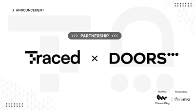 Partnership Announcement - Doors3 <> Traced